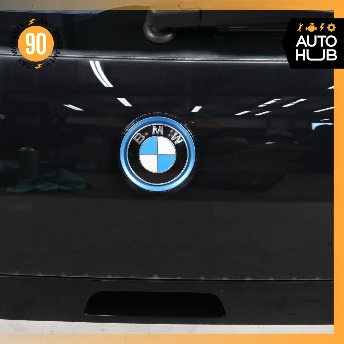 14-21 BMW i3 I01 Trunk Lid Tail Gate Hatch Shell Black OEM 43k - photo 10