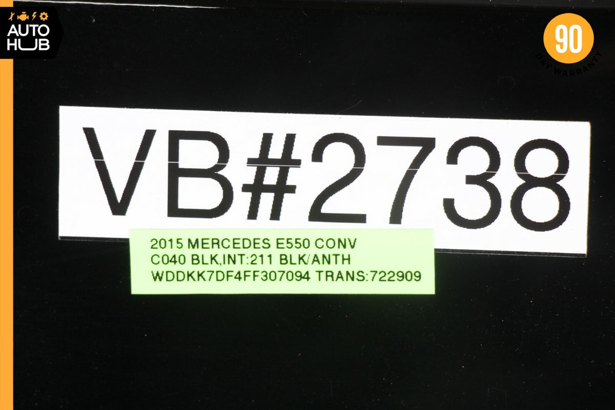 11-17 Mercedes W207 E550 E350 Convertible Right Passenger Side Door Shell OEM - photo 12