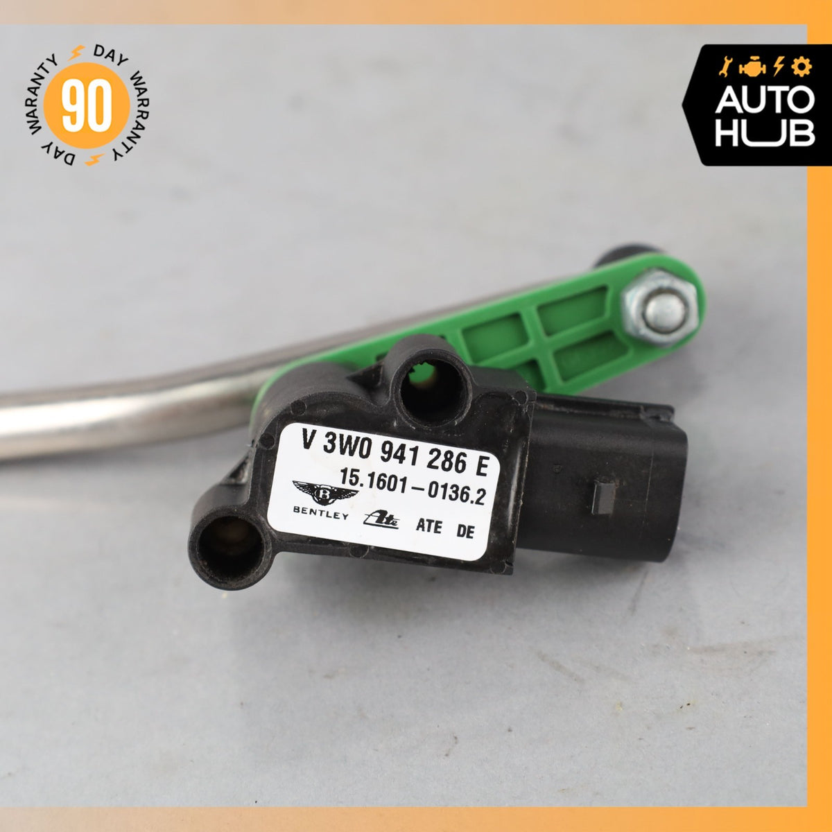 Bentley Continental GTC GT Front Right Level Hight Sensor 3W0941286E OEM 11k - photo 11