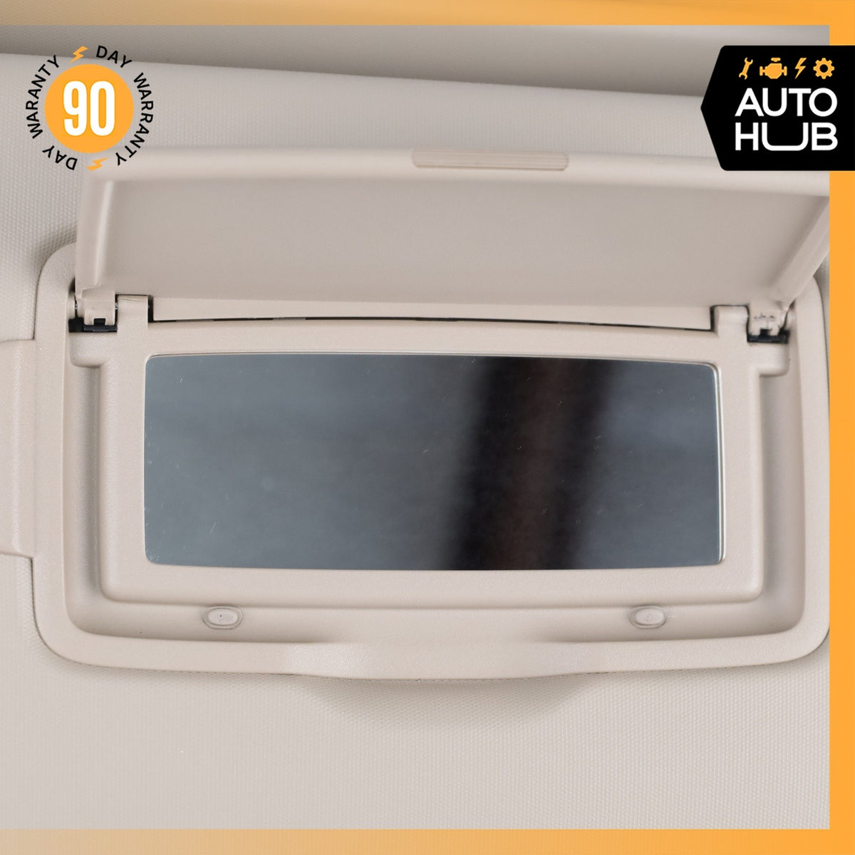 12-19 Mercedes W166 ML350 Sun Visor Sunvisor Right Passenger Side Beige OEM - photo 13