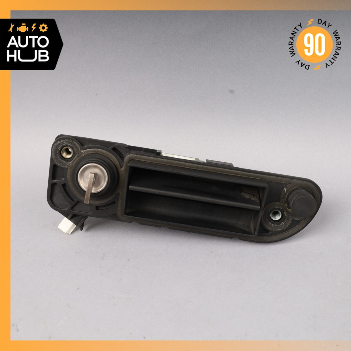 03-12 Mercedes R230 SL500 SL55 Trunk Lid Lock Latch Handle w/ Key 2307500193 OEM - photo 1