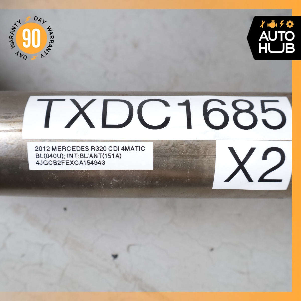 11-13 Mercedes W251 R350 BlueTec Diesel Exhaust Mufflers Muffler Assembly OEM - photo 19