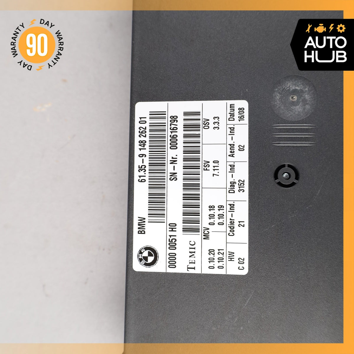 04-10 BMW E60 535i 550i 528i Front Right or Left Seat Memory Control Module OEM - photo 9