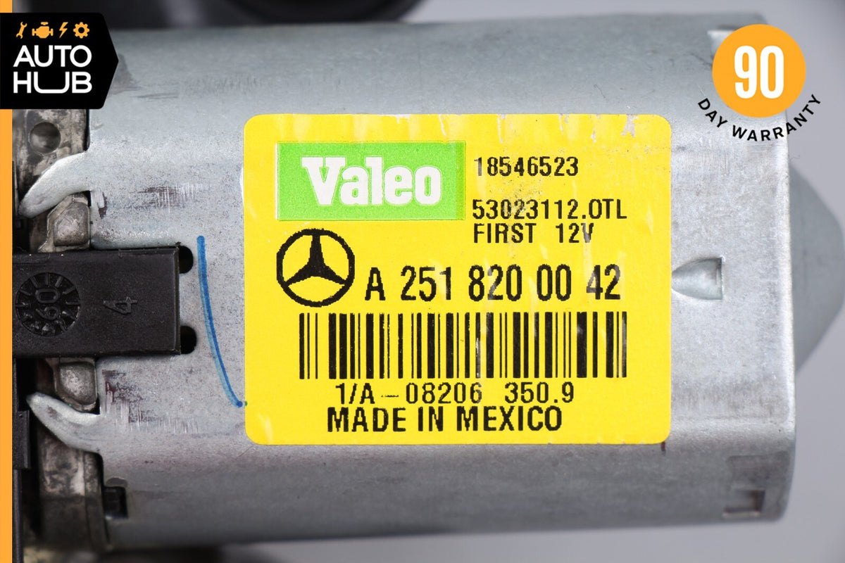 06-19 Mercedes X164 GL450 ML63 AMG R350 Rear Glass Windshield Wiper Motor OEM - photo 10