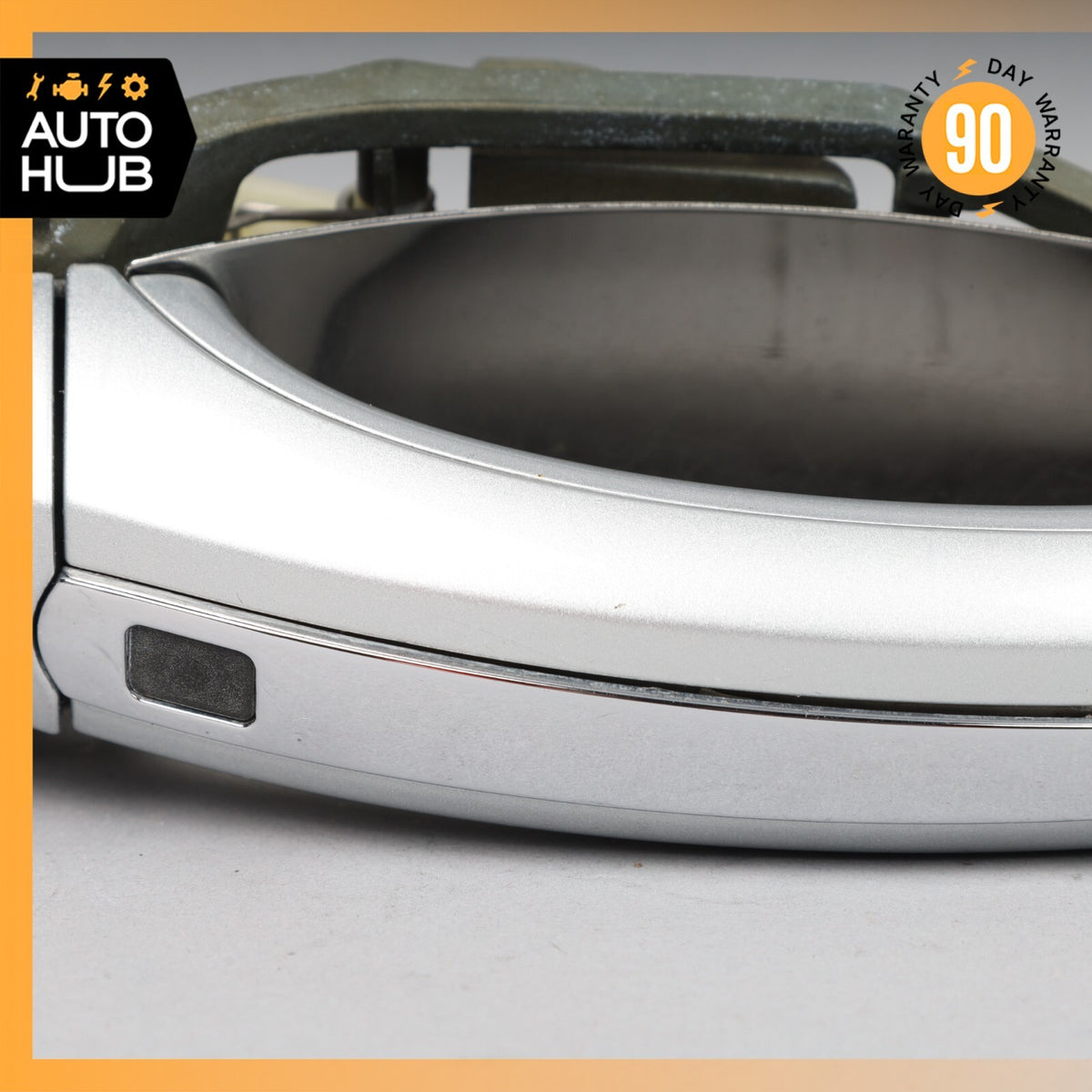03-13 Bentley Continental GT GTC Right Side Door Handle Keyless Go Silver OEM - photo 4