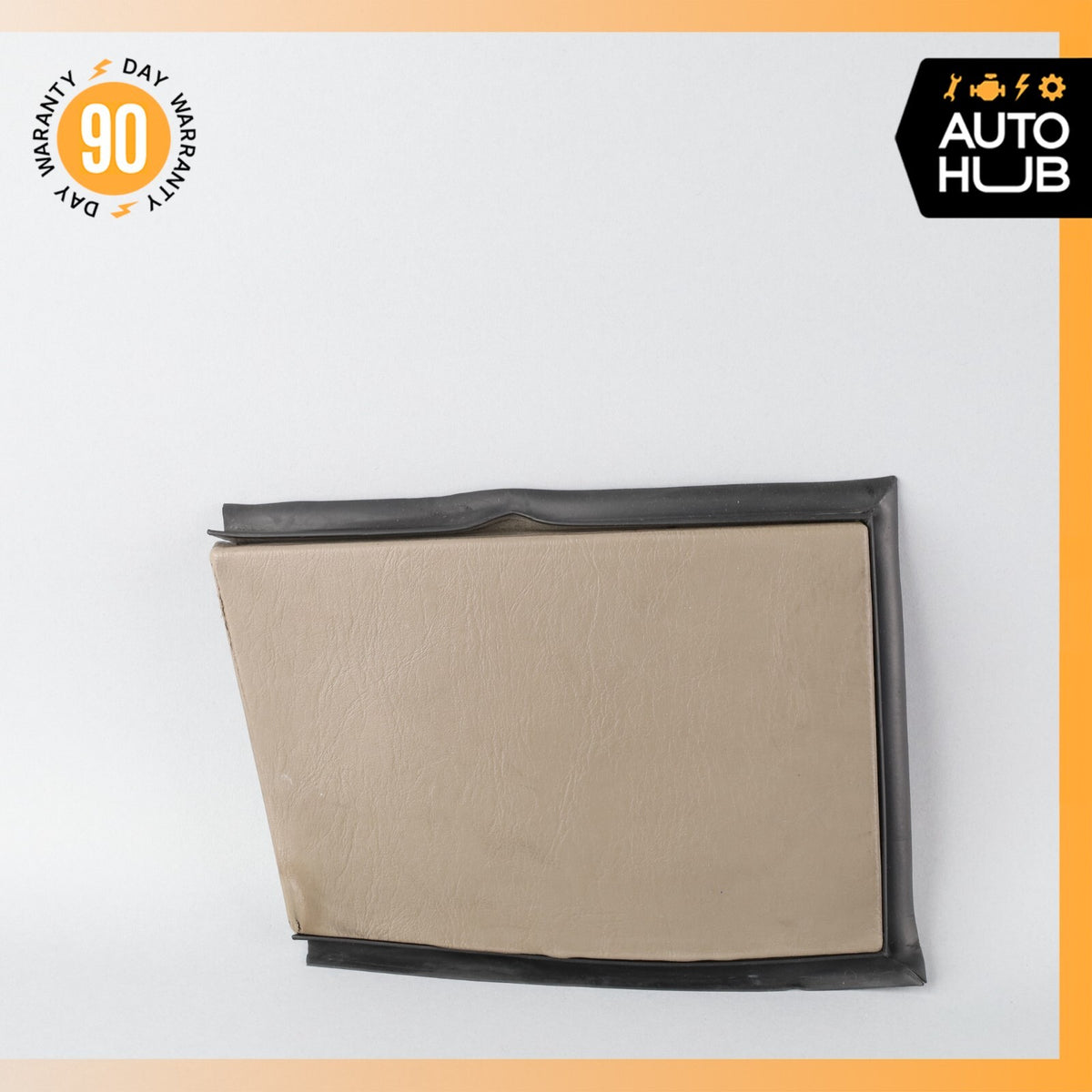 04-09 Cadillac XLR Left Driver Side Hard Top Hinge Cover Flap Trim Beige OEM - photo 1