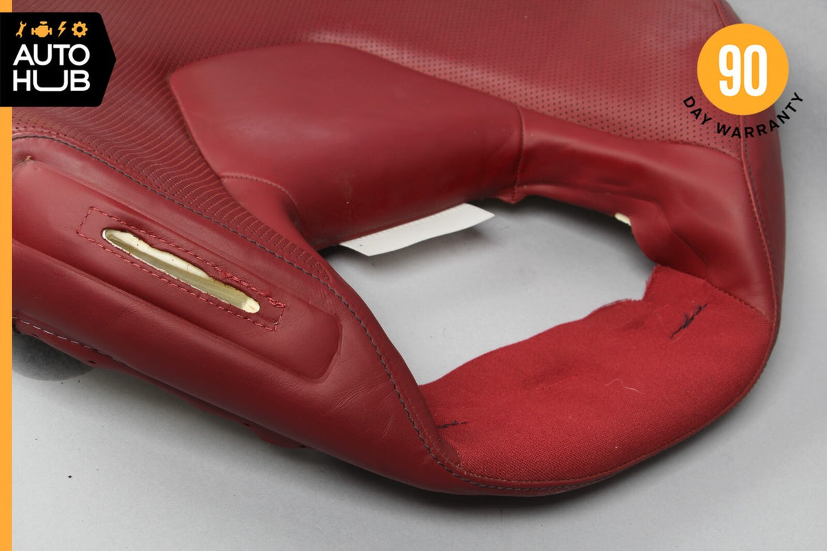 12-16 Mercedes R172 SLK250 SLK300 Front Left Side Upper Seat Cushion Red OEM 75k - photo 11