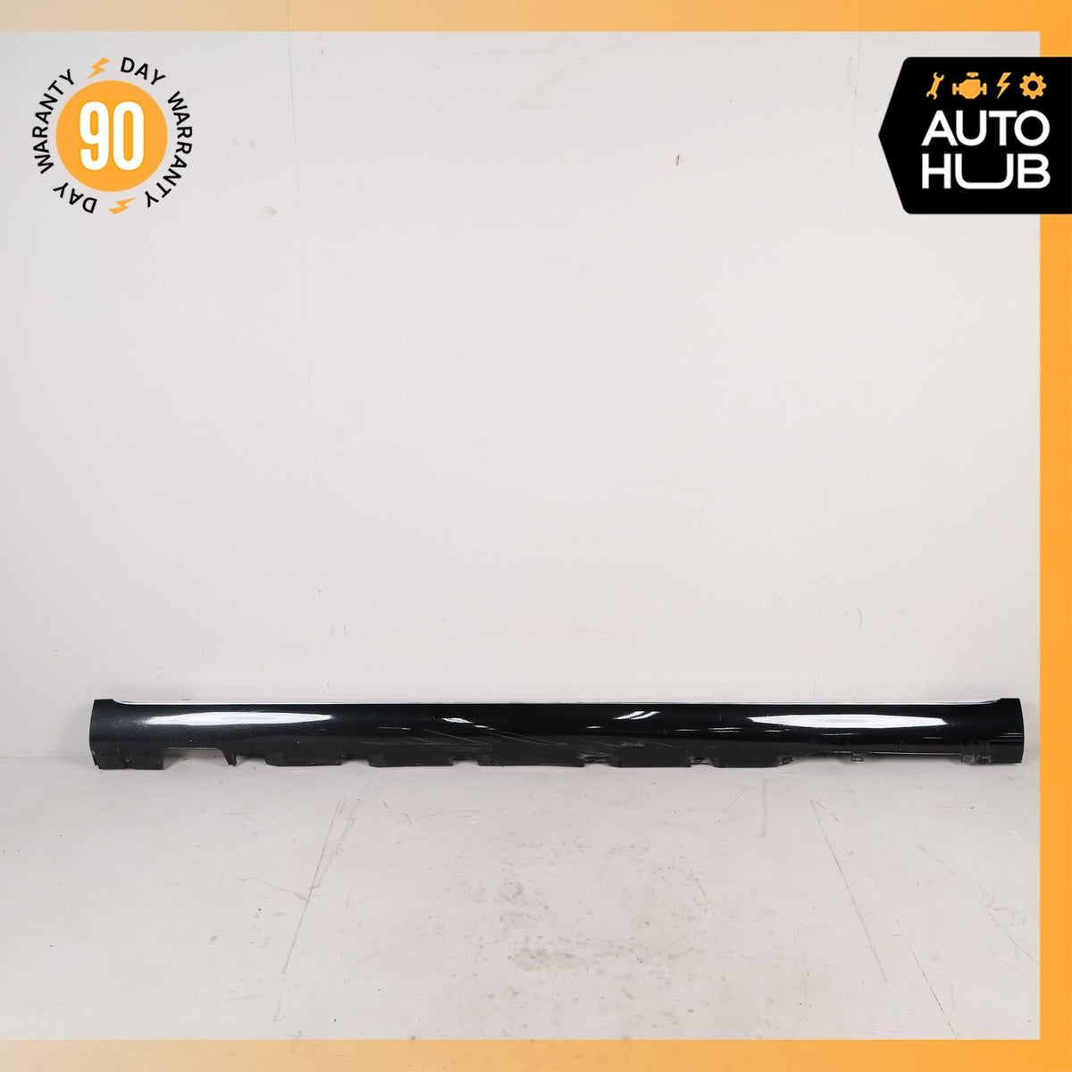 11-18 Audi D4 A8L Left Driver Side Rocker Panel Side Skirt Black OEM 80k - photo 1