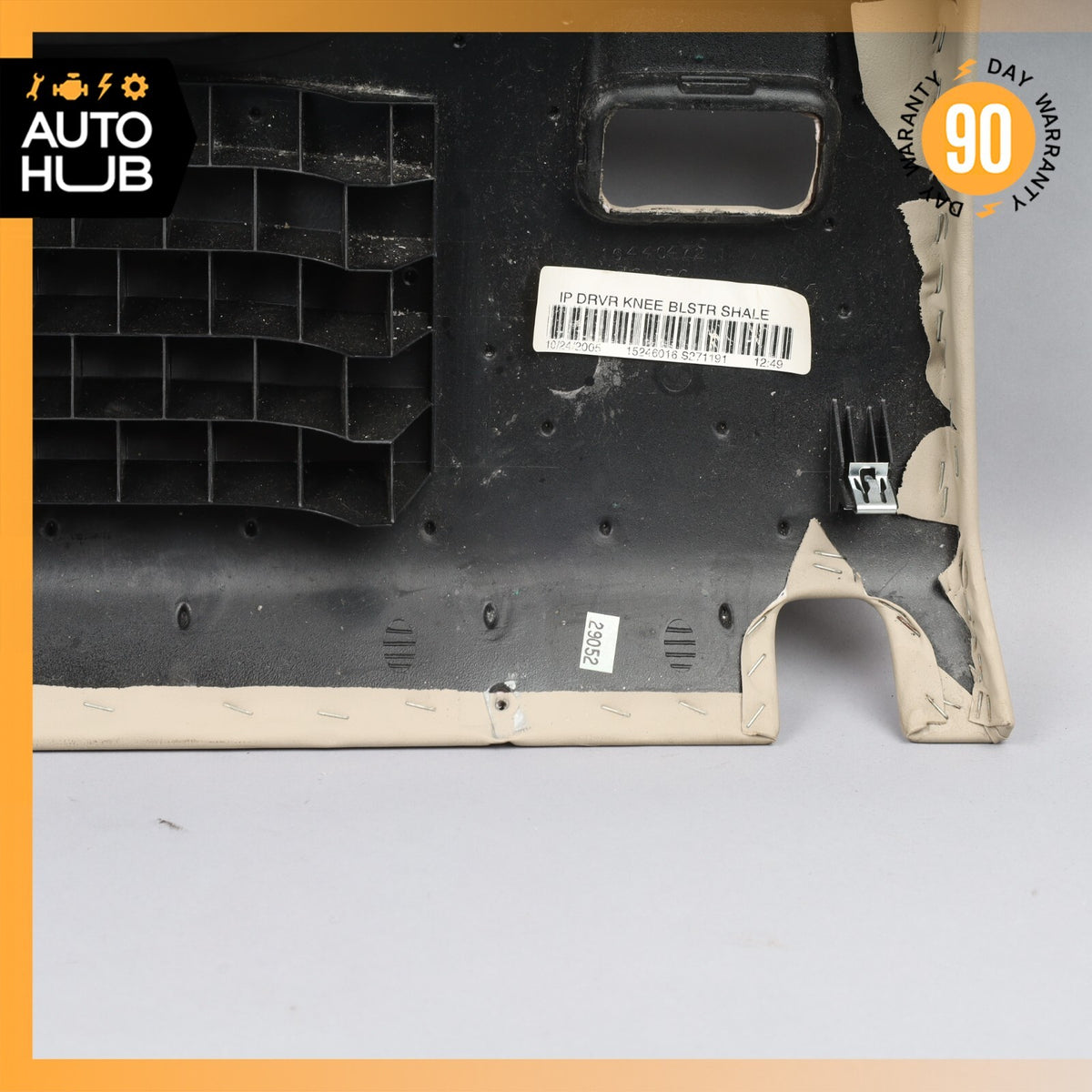 04-09 Cadillac XLR Dashboard Dash Left Side Lower Knee Trim Panel Beige OEM 58k - photo 15