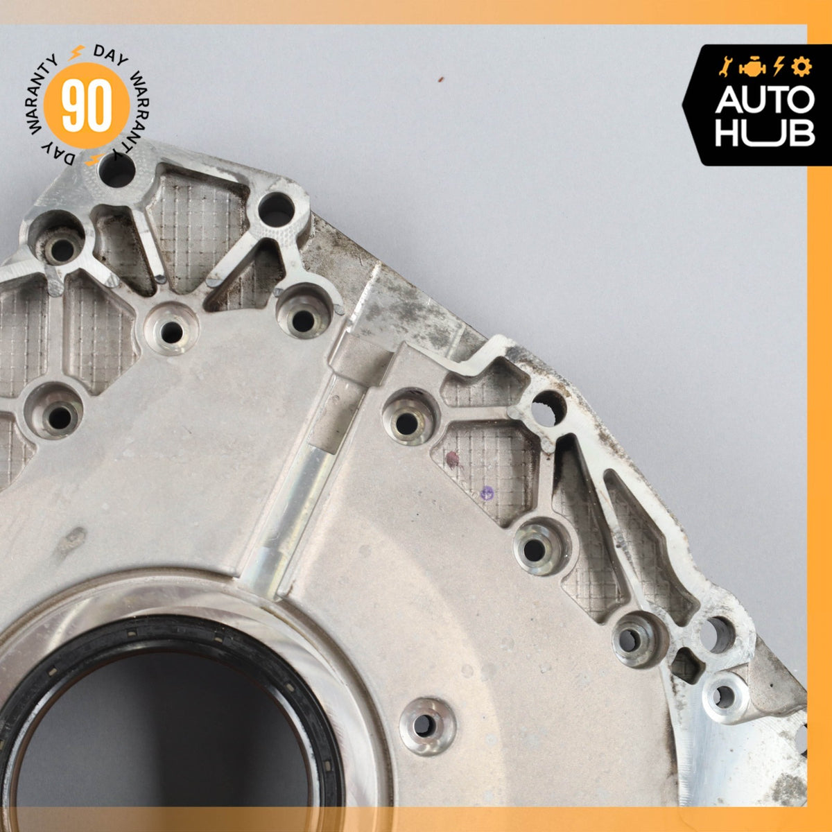 Audi C7 S6 4.0L Engine Timing Chain Cover Plate 079103173BJ OEM - photo 4
