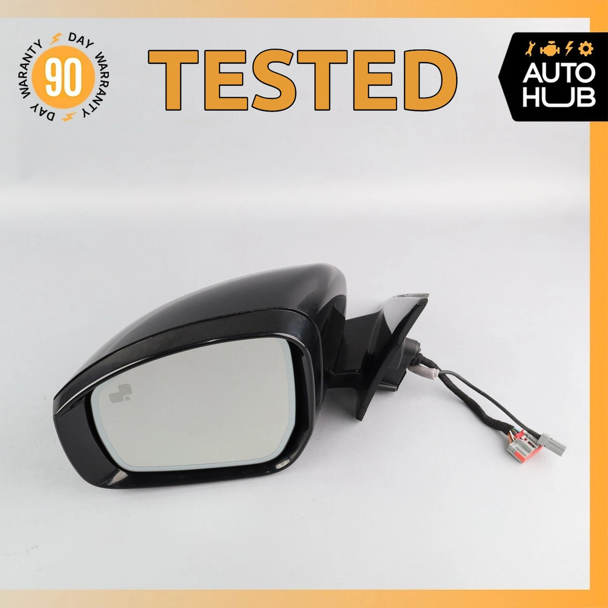 13-17 Range Rover L405 Left Rear View Door Mirror w/Blind Spot & Camera OEM - photo 1
