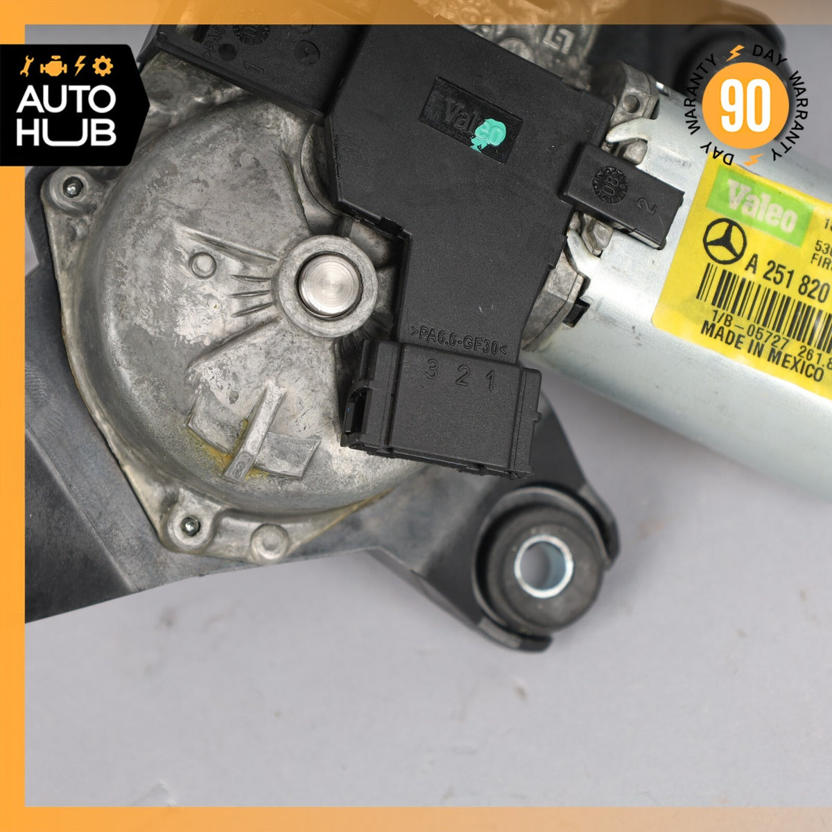 06-19 Mercedes X164 GL450 ML63 AMG R350 Rear Glass Windshield Wiper Motor OEM - photo 3