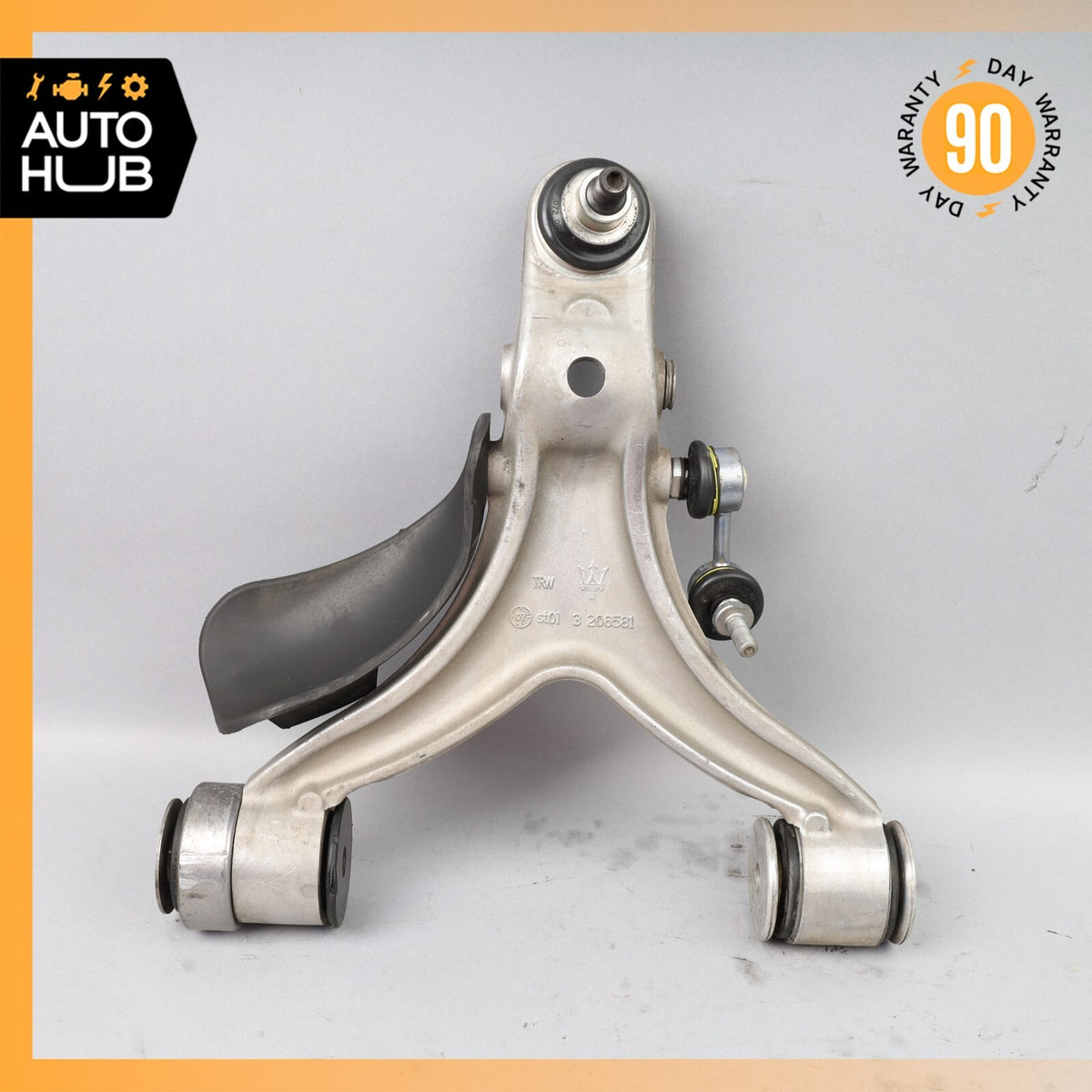 03-10 Maserati GranTurismo M145 Front Left Side Lower Control Arm 3206581 OEM - photo 2