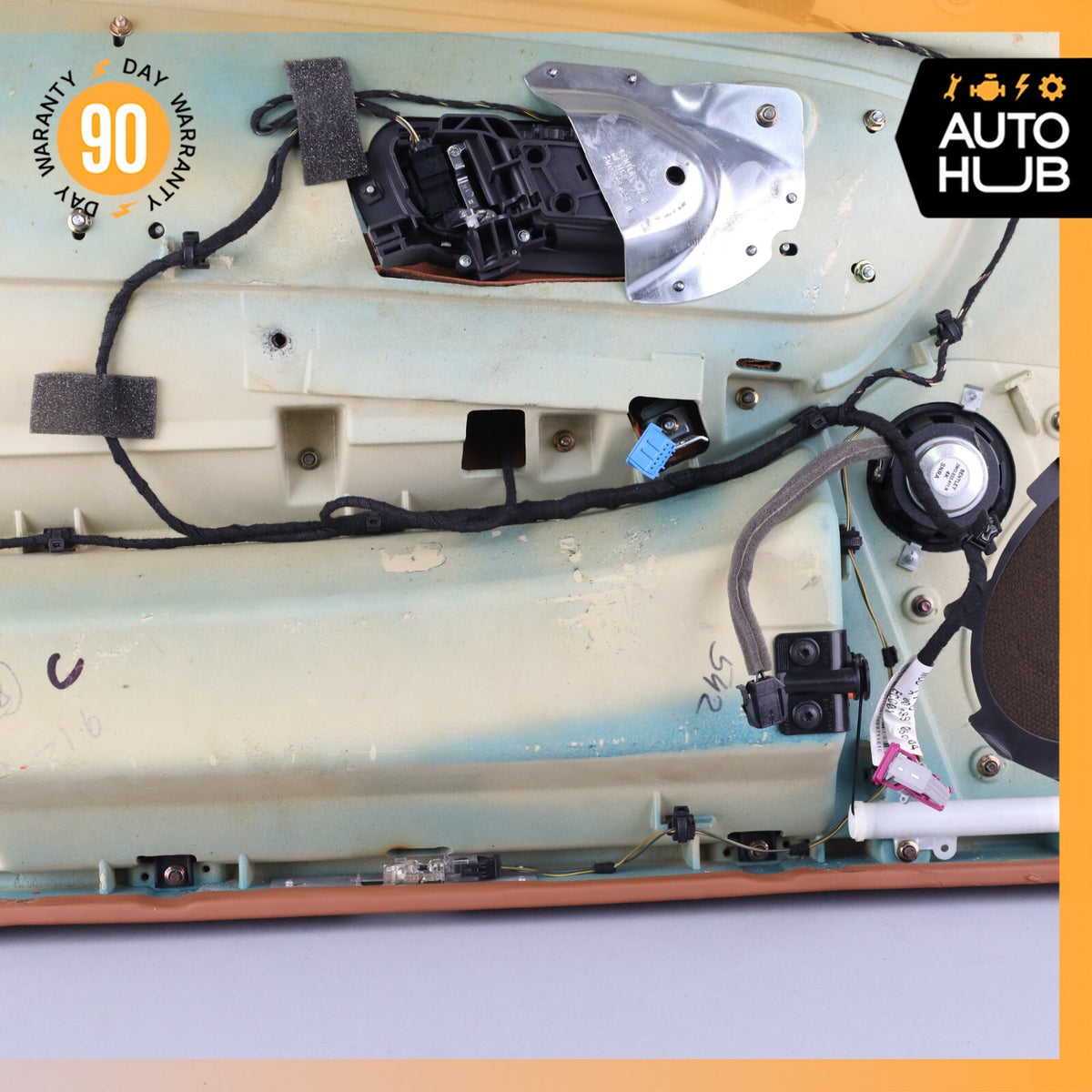 03-10 Bentley Continental GT Right Side Interior Door Panel Brown OEM 53k - photo 14