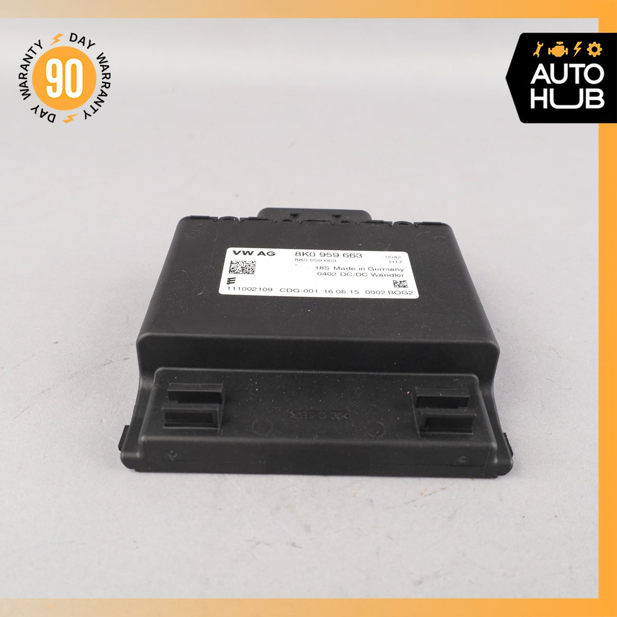 Porsche Macan 95B Voltage Stabilizer Control Module Unit ECU 8K0959663 OEM - photo 4