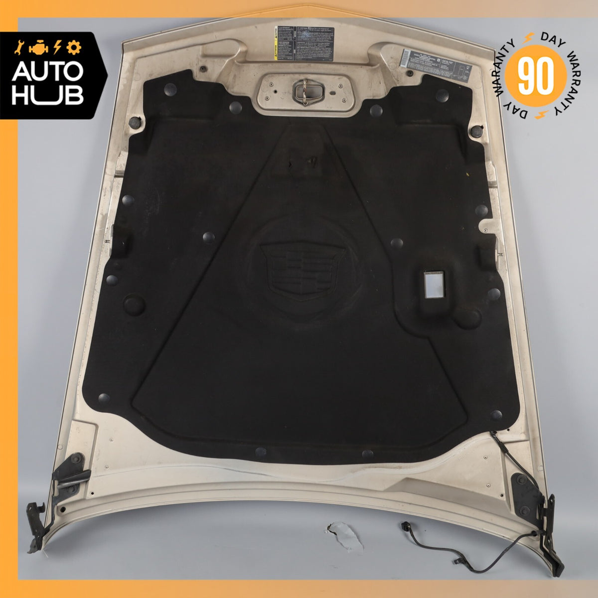 04-08 Cadillac XLR Hood Cover Panel Assembly Gold Mist Metallic OEM - photo 19