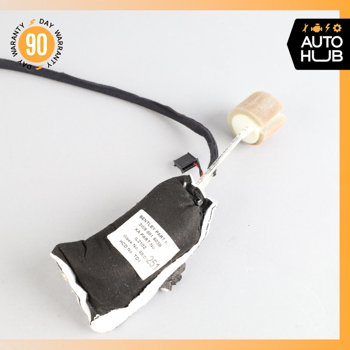 Bentley Continental GTC GT Front Left or Right Lumbar Massage Air Pump OEM 63k - photo 2