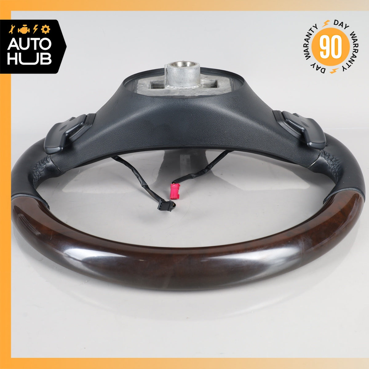 08-12 Mercedes W207 E550 C300 Driving Steering Wheel Wood w/Paddle Shifters OEM - photo 23