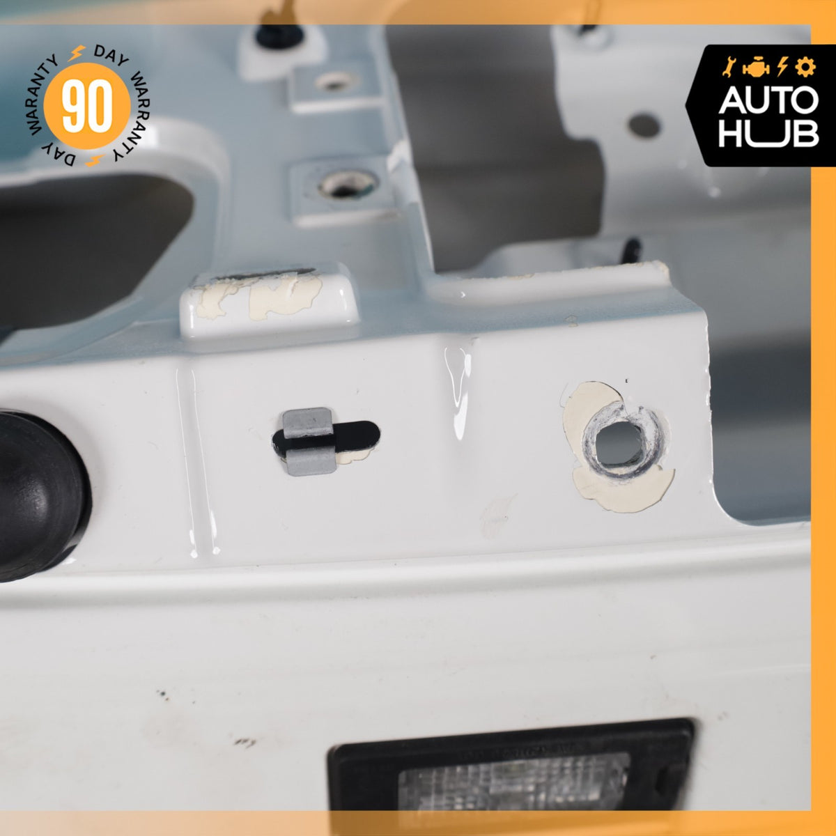 12-18 Bentley Continental GTC Convertible Trunk Lid Panel Assembly White OEM 55k - photo 16