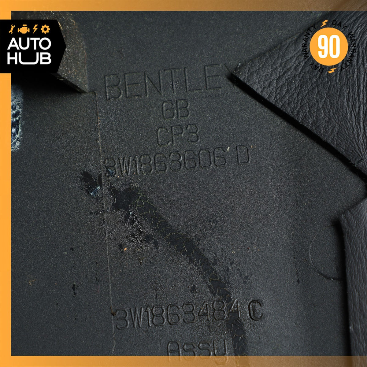 03-11 Bentley Continental GTC GT Front Right Side Kick Panel Trim Cover OEM - photo 17