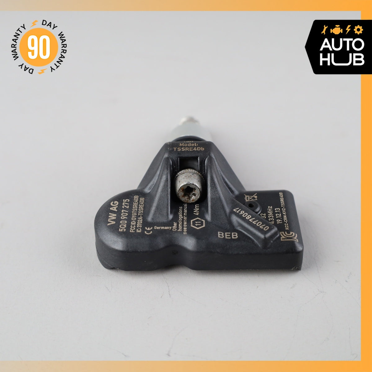 Porsche Panamera 971 4S TPMS Tire Pressure Sensor 5Q0907275 OEM - photo 4