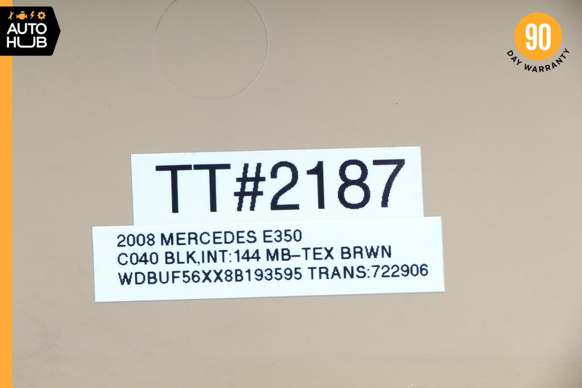 06-09 Mercedes W211 E350 E320 E500 Left Side Dashboard Trim Cover Panel OEM - photo 12