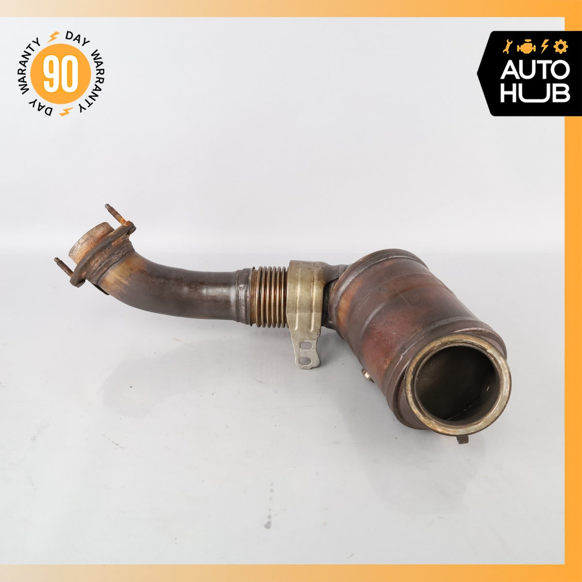 11-15 BMW E70 X5 750i 4.4L V8 Exhaust Downpipe Right & Left Set 18327645232 OEM - photo 10