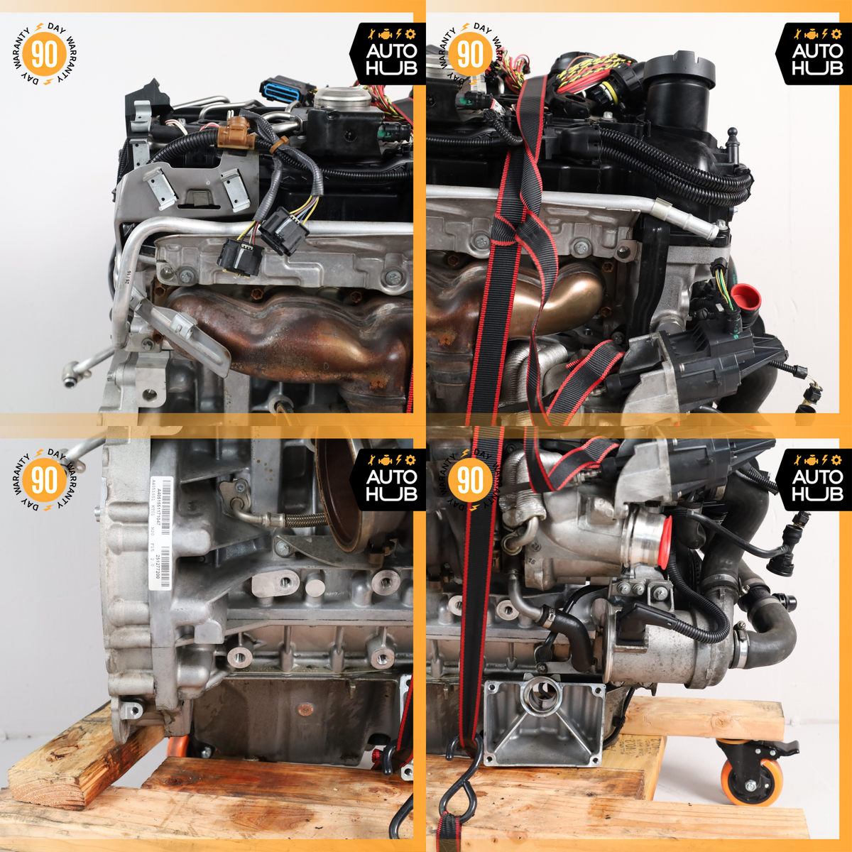 12-18 BMW F15 X5 40e 228i 528i AWD 2.0L N20 Engine Motor Assembly w/ Turbo OEM - photo 22