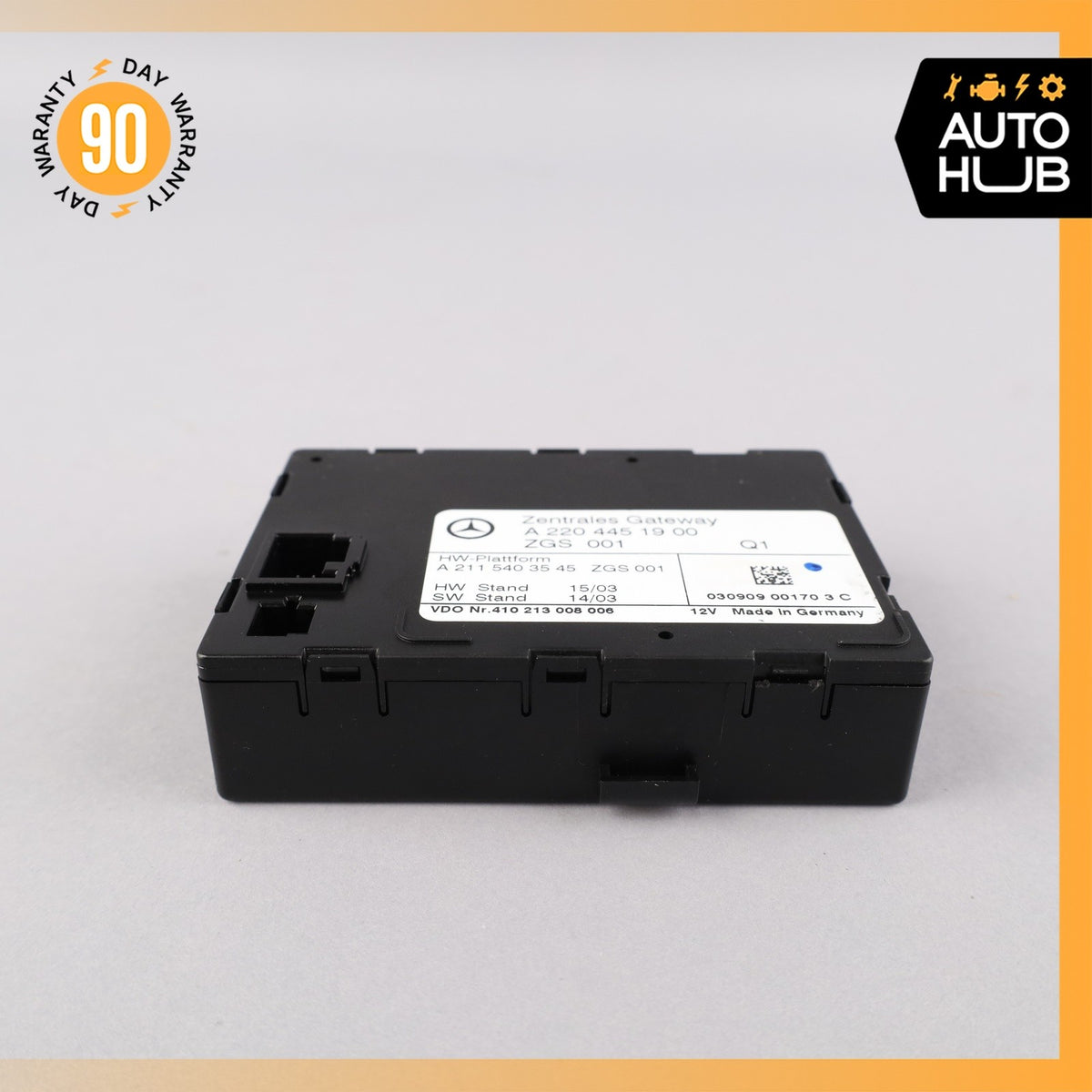 03-11 Mercedes W215 CL600 E550 Central Gateway Control Module 2204451900 OEM - photo 6