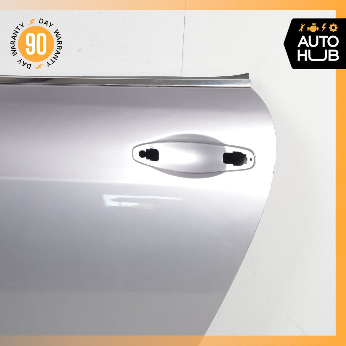 03-09 Bentley Continental GT GTC Left Side Door Shell Frame Panel Silver OEM 73k - photo 5