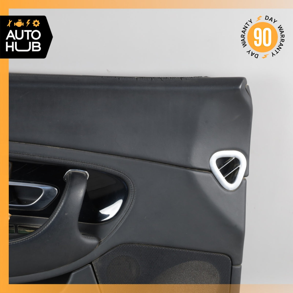 03-10 Bentley Continental GT Left Driver Side Interior Door Panel Black OEM 61k - photo 2