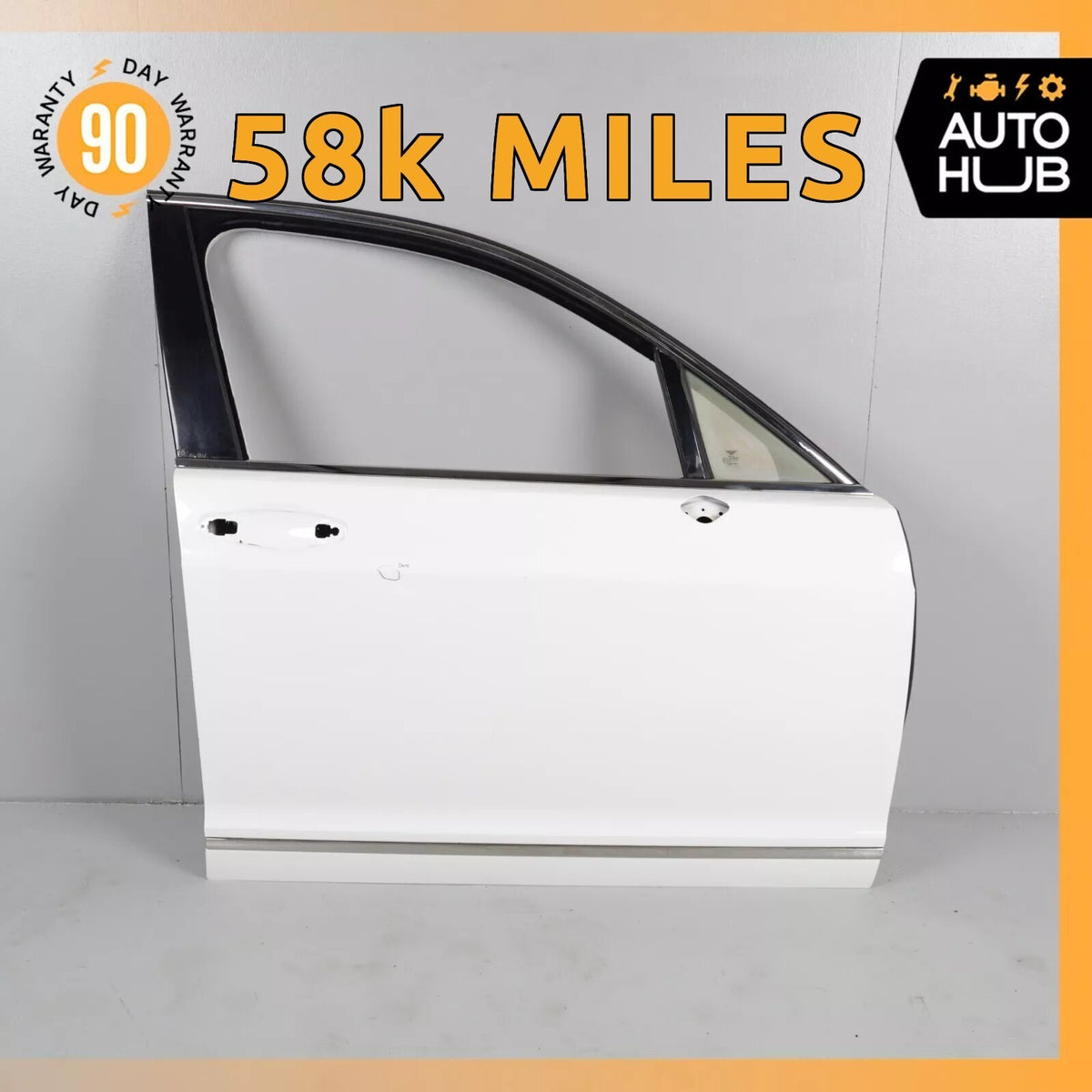 06-09 Bentley Continental Flying Spur Front Right Side Door Shell OEM 58k - photo 1