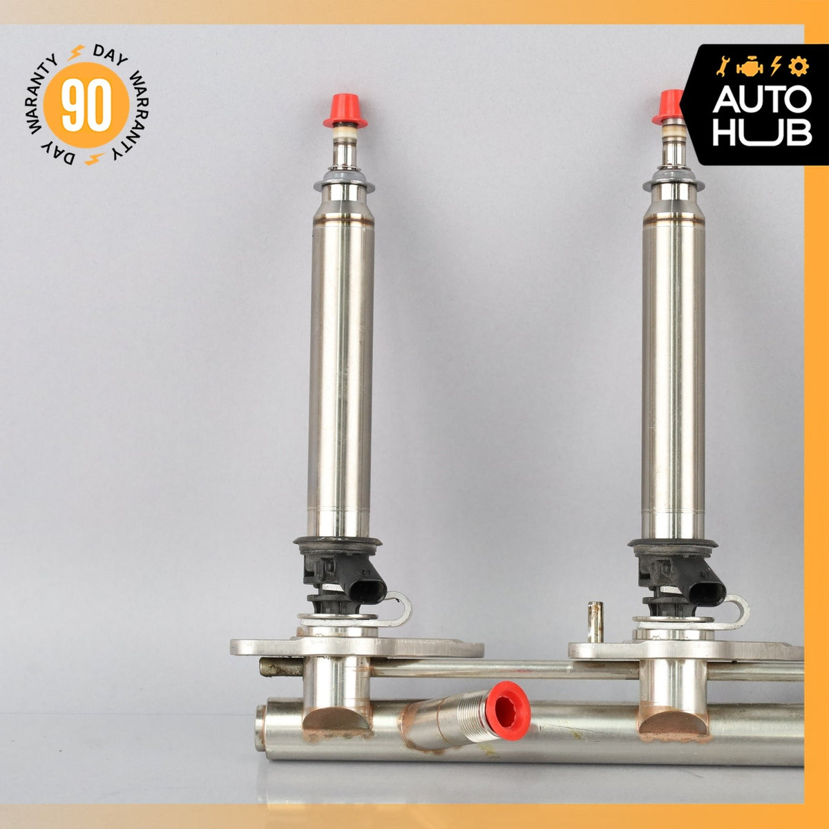 Mercedes W222 S550 CL550 Fuel Injection Rail Line w/ Injectors Left Side OEM - photo 4