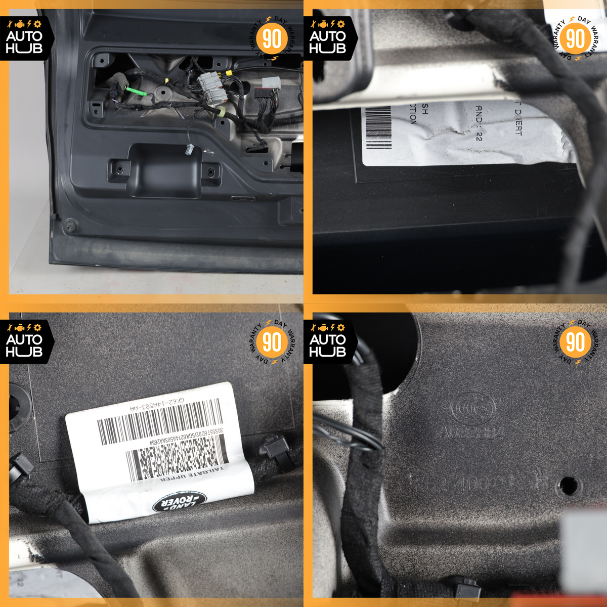 14-22 Range Rover Sport L494 Trunk Lid Liftgate Tailgate Hatch Shell Black OEM - photo 23