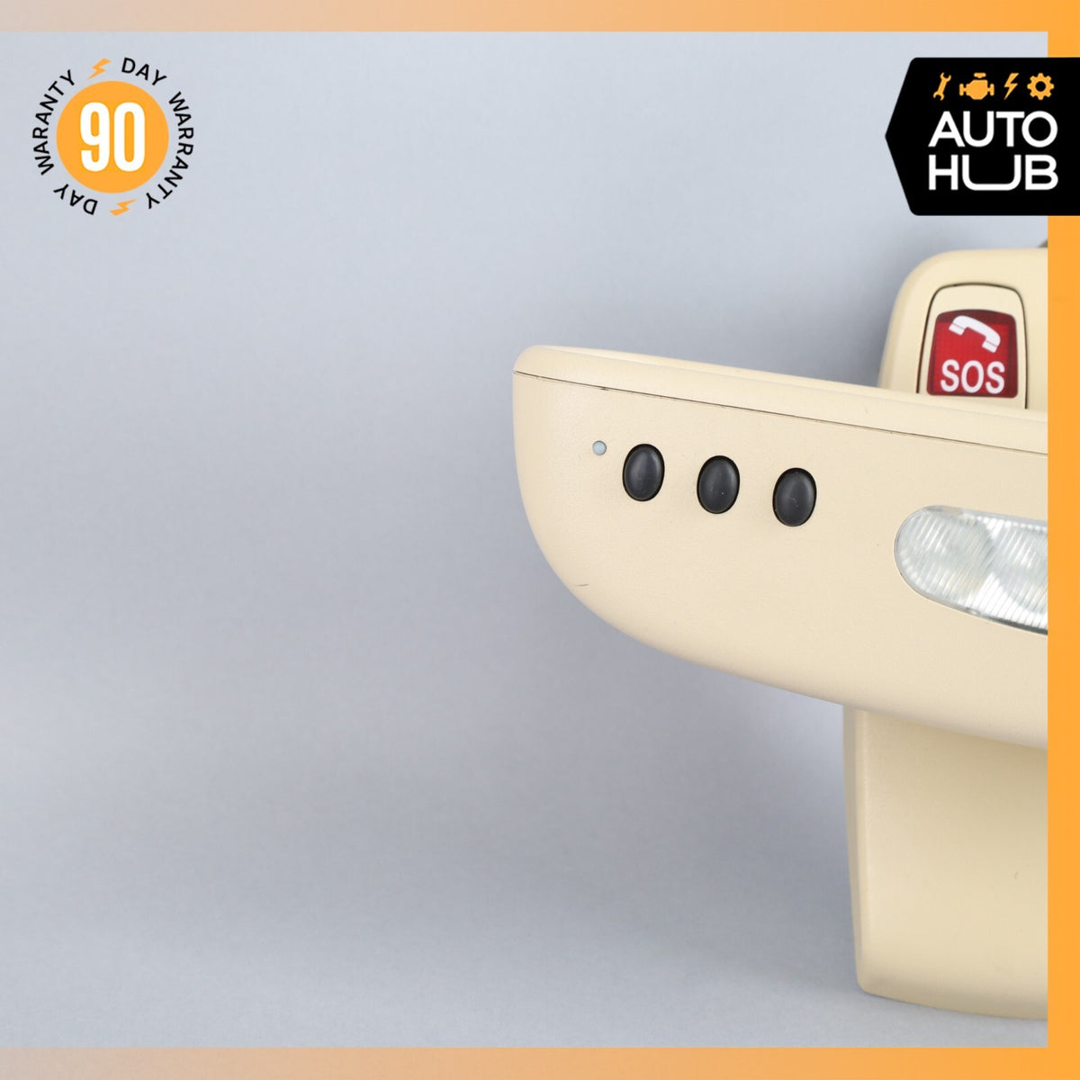 07-12 Mercedes R230 SL550 SL55 Interior Rear View Mirror Beige 2308102317 OEM - photo 14
