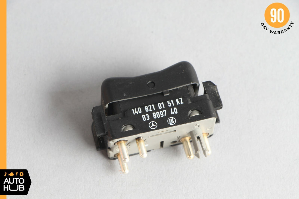 92-99 Mercedes W140 S420 S500 CL600 Window Regulator Control Switch Button OEM - photo 5