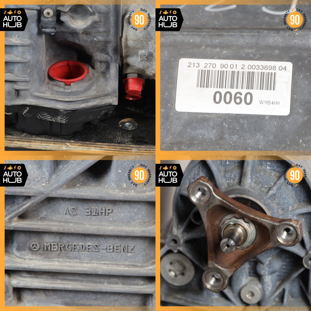 17-20 Mercedes W213 E300 C300 RWD 725.008 9G Automatic Transmission OEM - photo 22