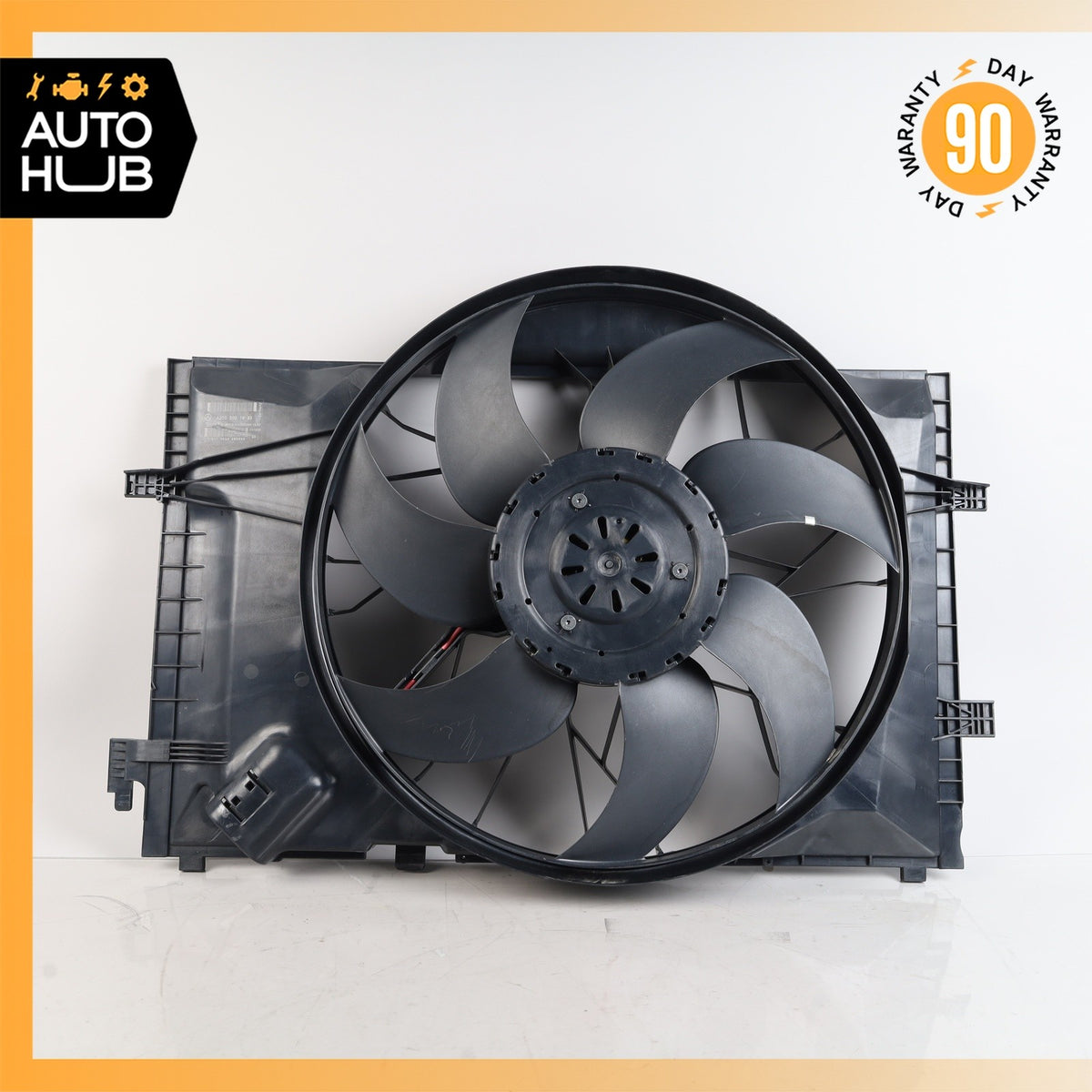 Mercedes W209 CLK350 Engine Motor Cooling Radiator Fan Assembly OEM - photo 2