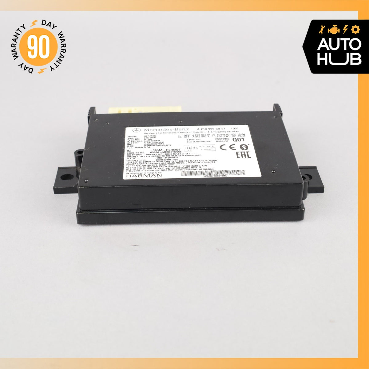 Mercedes W213 E300 Bluetooth Telematic Control Module 2139002510 OEM - photo 4
