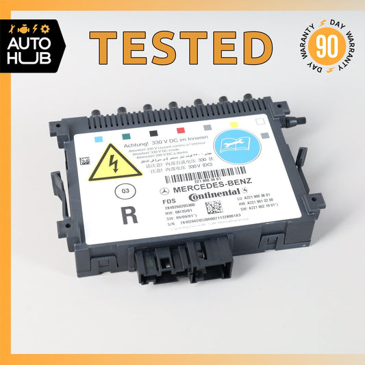 10-13 Mercedes W221 S550 S400 Front Right Seat Dynamic Lumbar Control Module OEM - photo 1