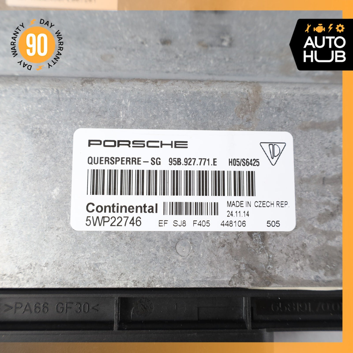 15-18 Porsche Macan S 95B Differential Lock Control Module Unit OEM - photo 8