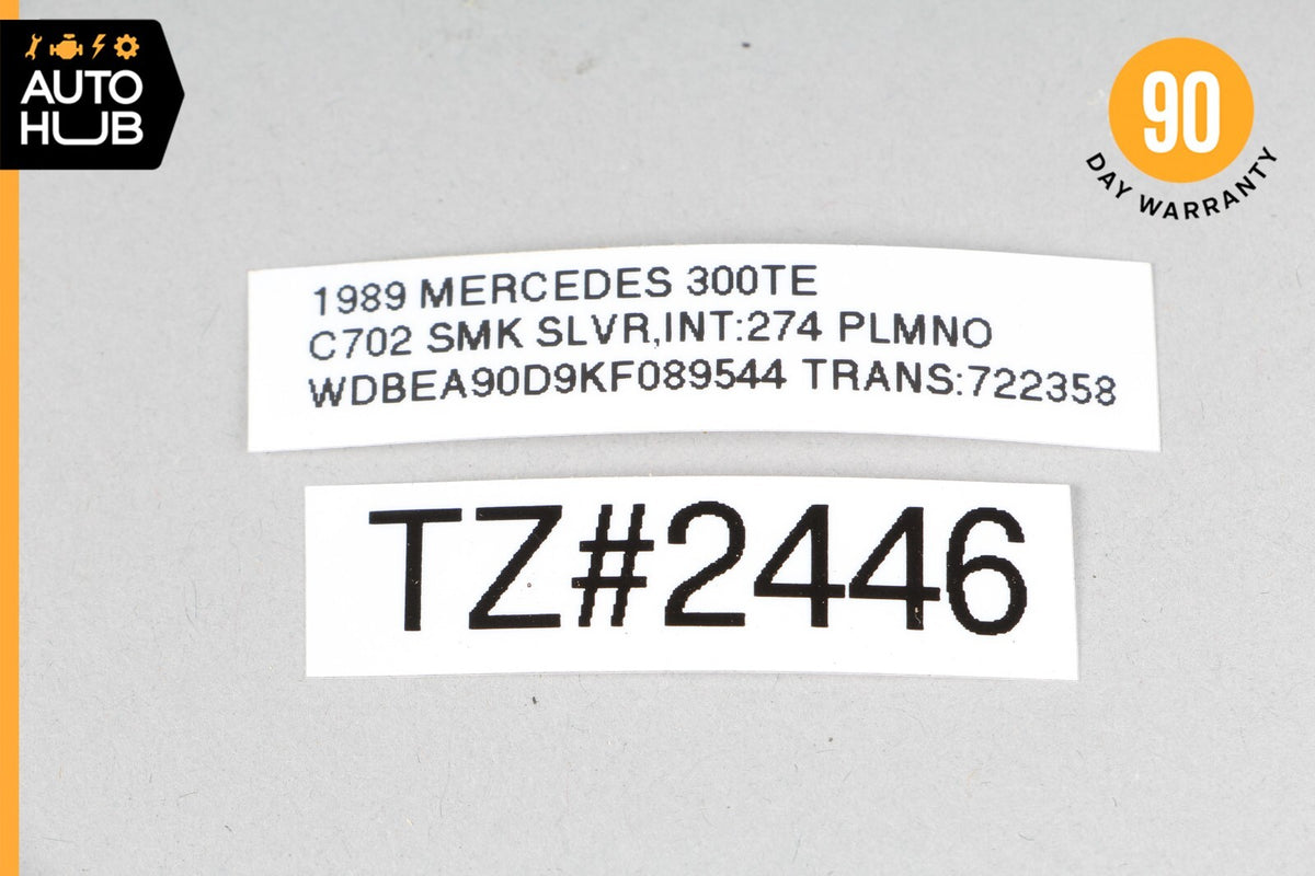 86-95 Mercedes W124 300TE E320 Rear Left Side Interior Door Handle Cover OEM - photo 12