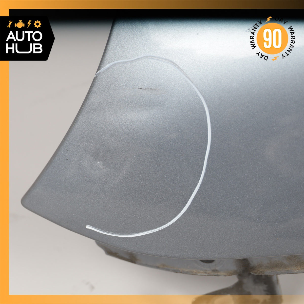 03-06 Porsche Cayenne 955 Left Driver Side Fender Assembly Gray OEM - photo 6