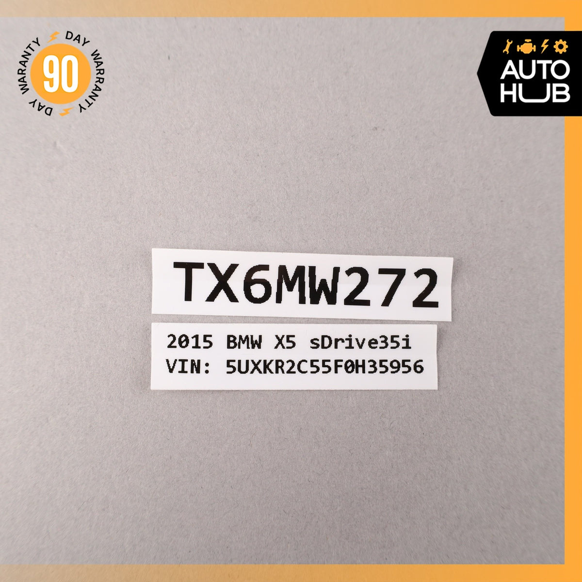 BMW F15 X5 Surround View Camera Control Module 66539348479 OEM 89k - photo 10