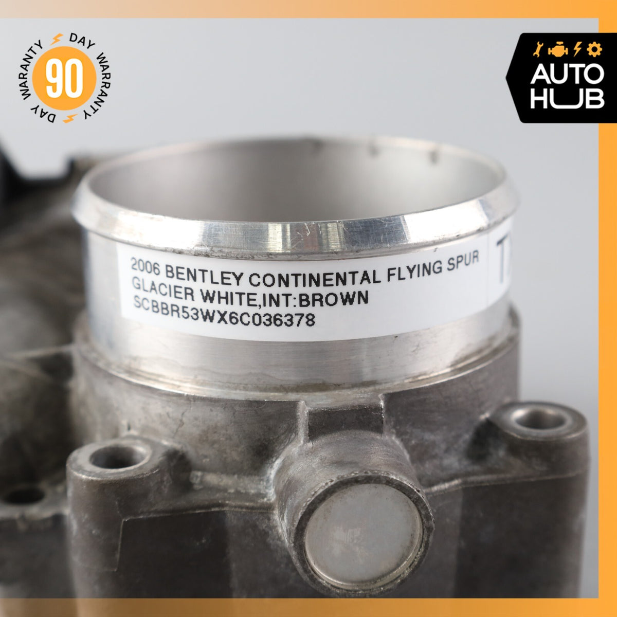 03-21 Bentley Flying Spur / Lamborghini Aventador Engine Throttle Body 58k - photo 10