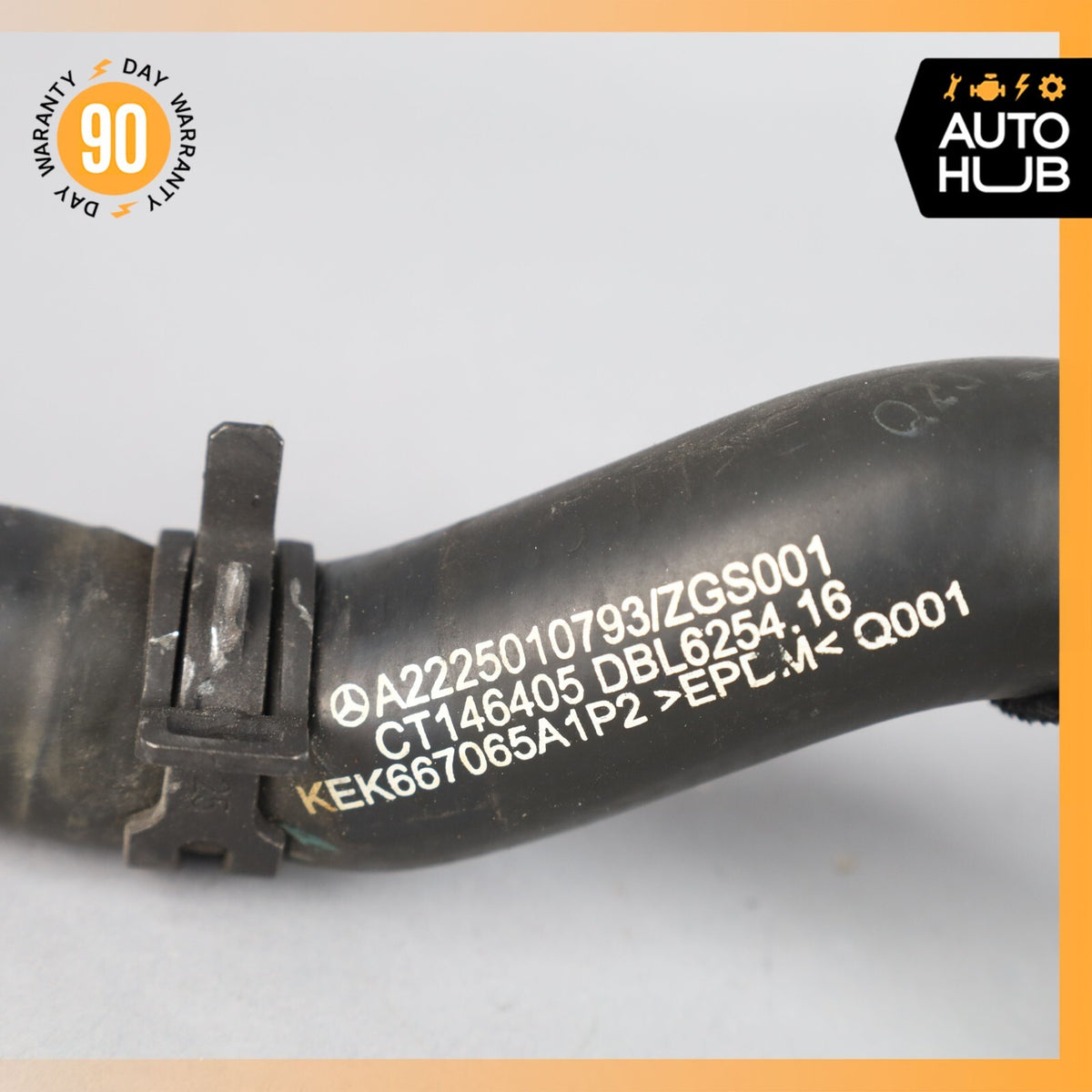 Mercedes W222 S550 Engine Cooling Hose Pipe 2225010793 OEM - photo 7