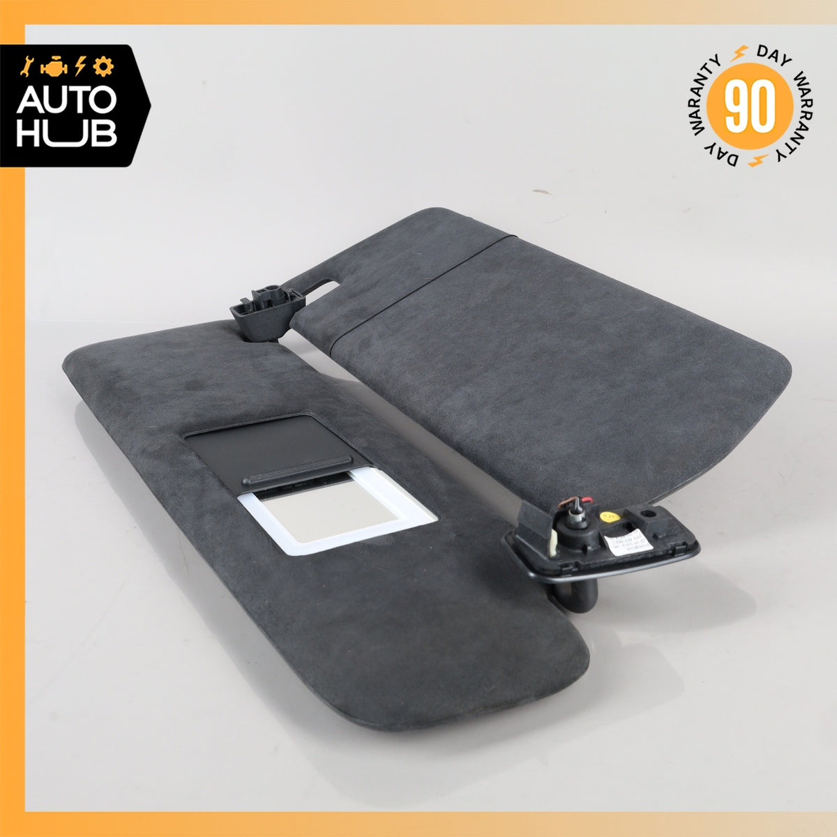 11-14 Porsche Cayenne 958 GTS Sun Visor Sunvisor Right Side Suede OEM - photo 7