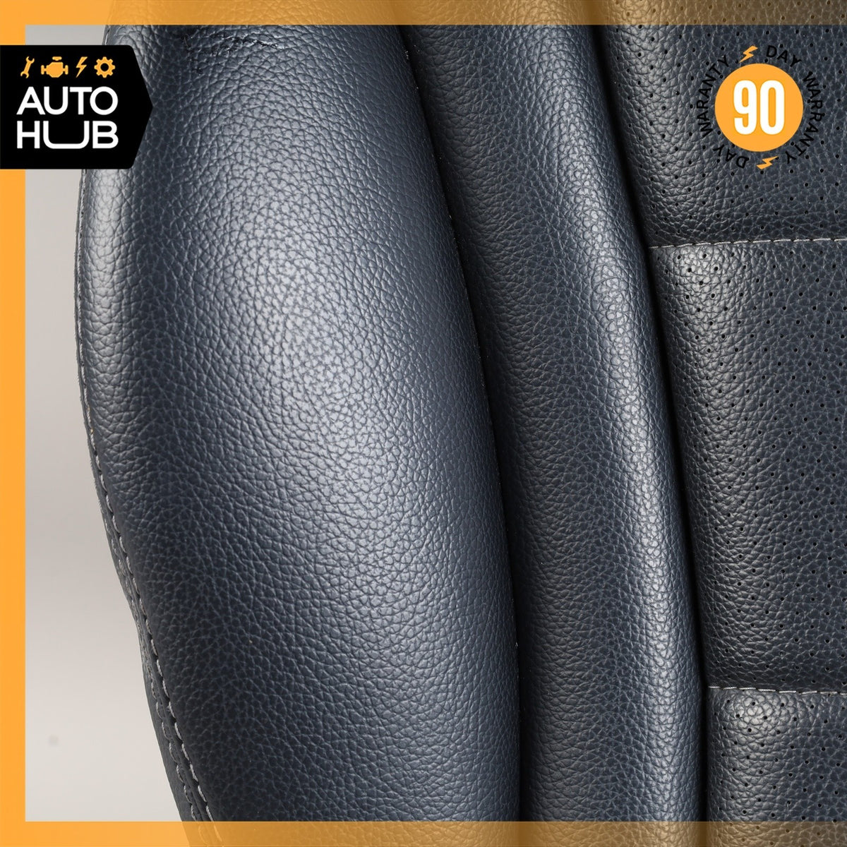 15-18 Mercedes W205 C300 GLC300 Front Right Lower Bottom Seat Cushion Black OEM - photo 7