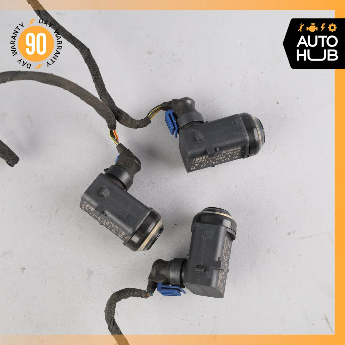 00-09 Mercedes W215 CL55 AMG S430 Front Bumper Parking Wire Harness OEM - photo 9