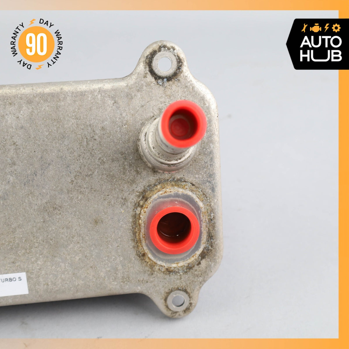 2006 Porsche Cayenne 955 Turbo S Engine Oil Cooler Radiator OEM - photo 10